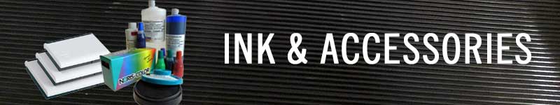 Foam ink pads hold a lot of ink and are often used when printing large, bold characters for coarse marking. Foam tends to transfer more ink to the stamp.